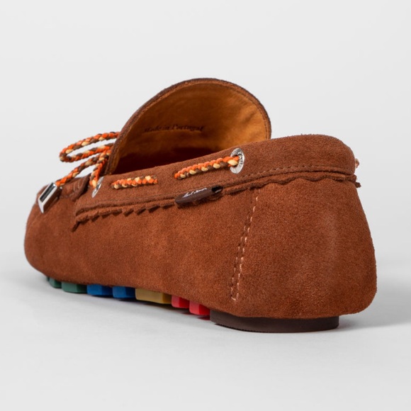 Paul Smith’s Tan Suede \'Springfield\' Loafers main image 4